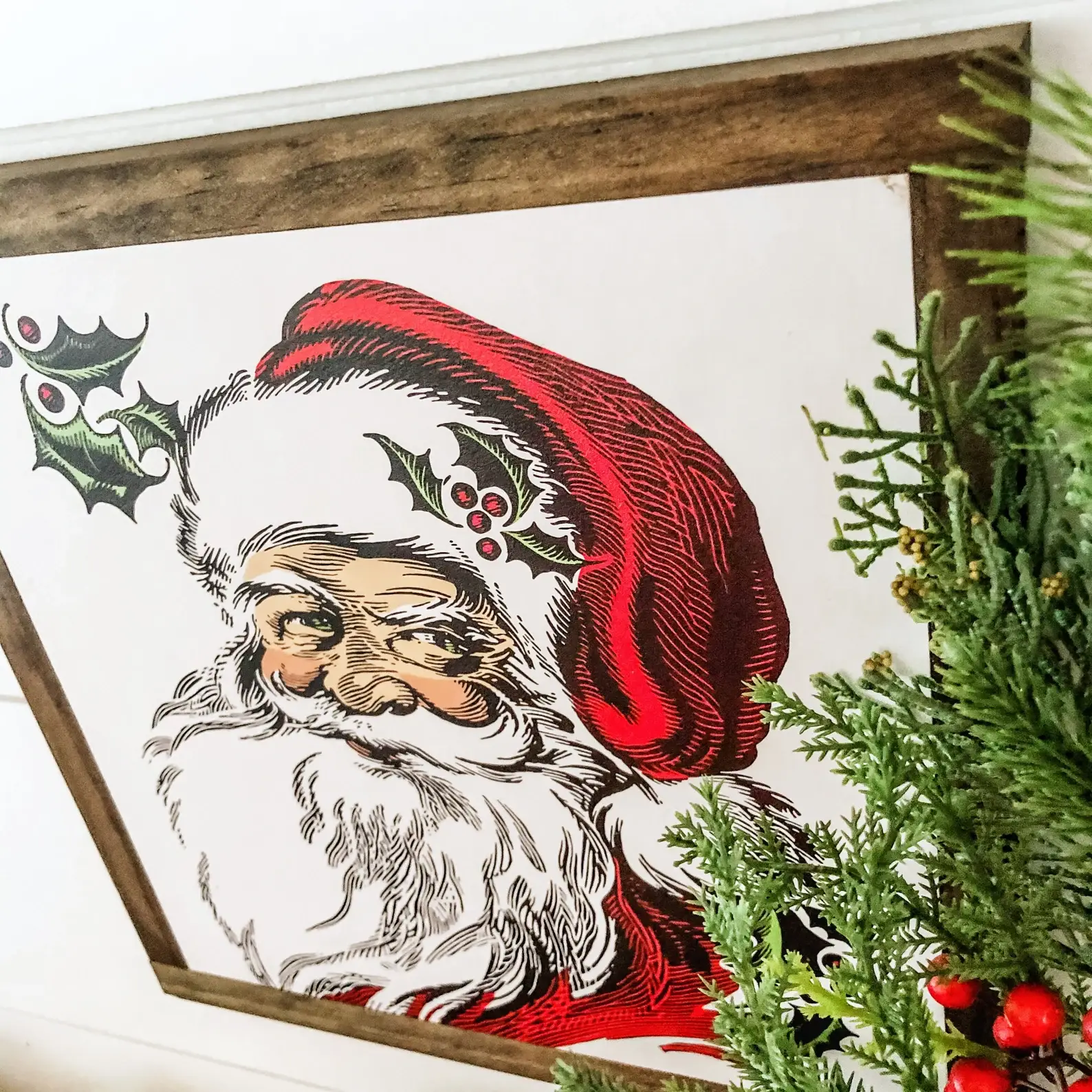 WillowBee Signs & Designs - Venta al por mayor Letreros - Cartel Santa Face2