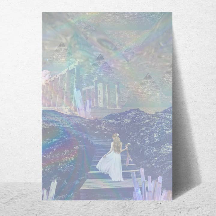 (BL40) REGNO DIMENTICATO (Carta di Meditazione Interattiva) per la vendita all'ingrosso da parte di Jellow Cards & Gifts