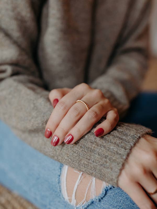 Thick Twisted Ring for wholesale by The Langley Co.