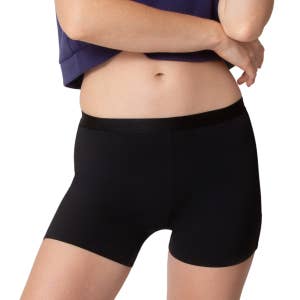 Youmita Seamless 2 layer tummy control and comfort thong one size (Nude,  Black) (Black) at  Women's Clothing store
