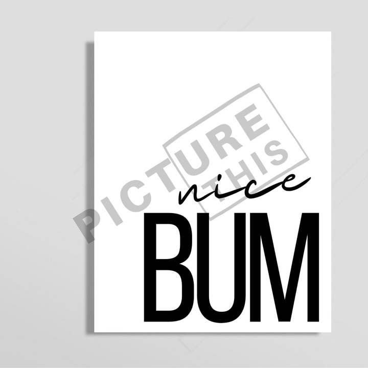 PRINTD image - Wholesale Art Print - Funny Bathroom Print, Fun Quote Prints, Wall Prints2