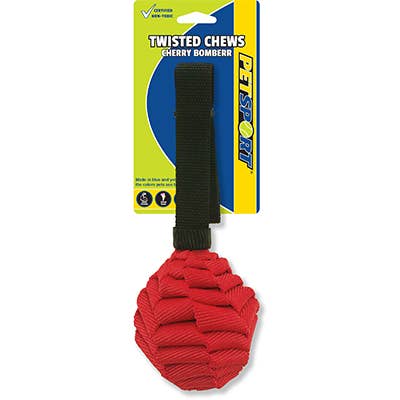 Twisted Chews-Cherry Bomberr 14" for wholesale by Marnoch Pet Supplies