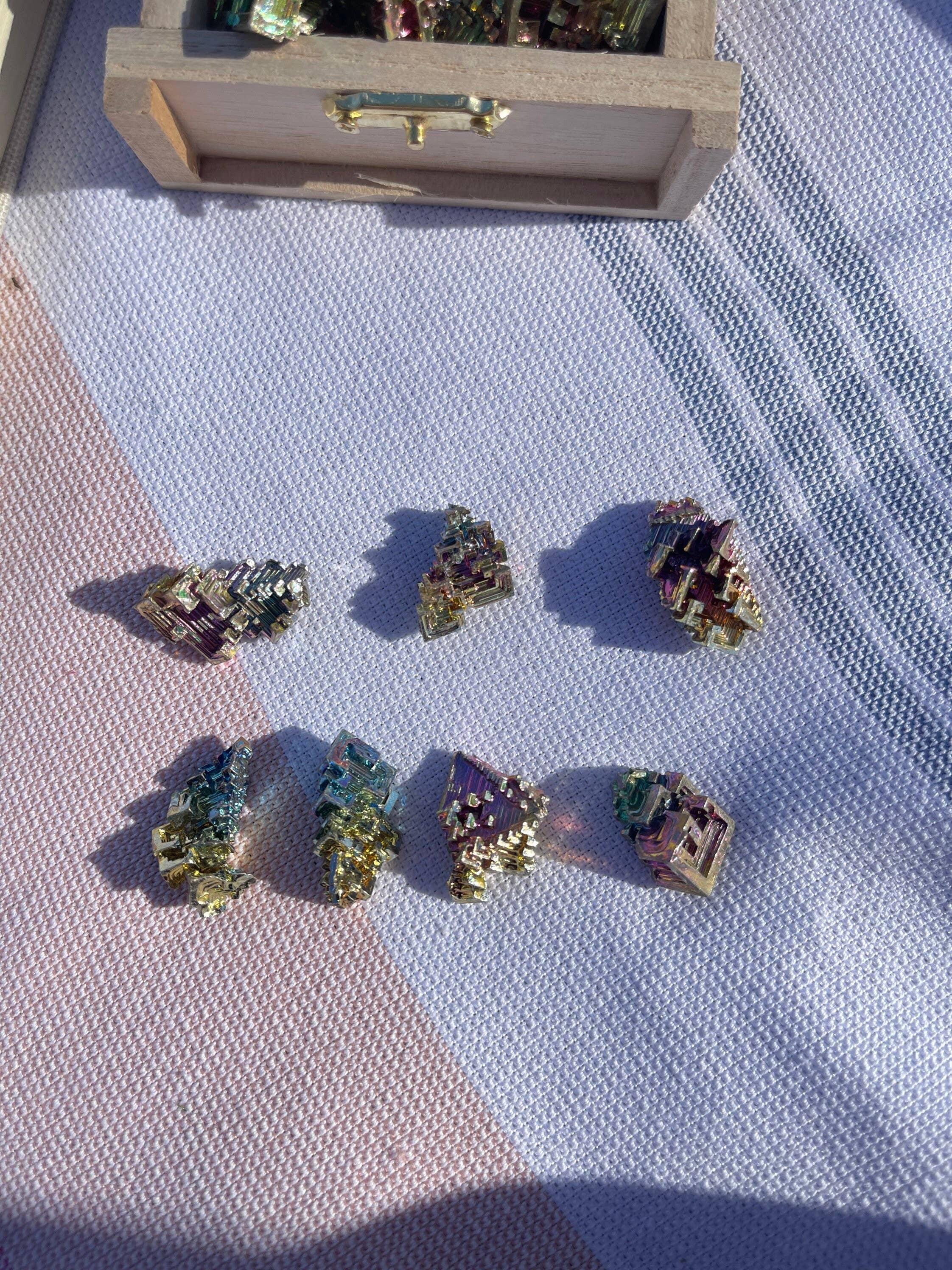 Tumbledshop - Wholesale Spiritual Stone/Crystal - Bismuth Crystal, Rainbow Lab Grown Crystals3