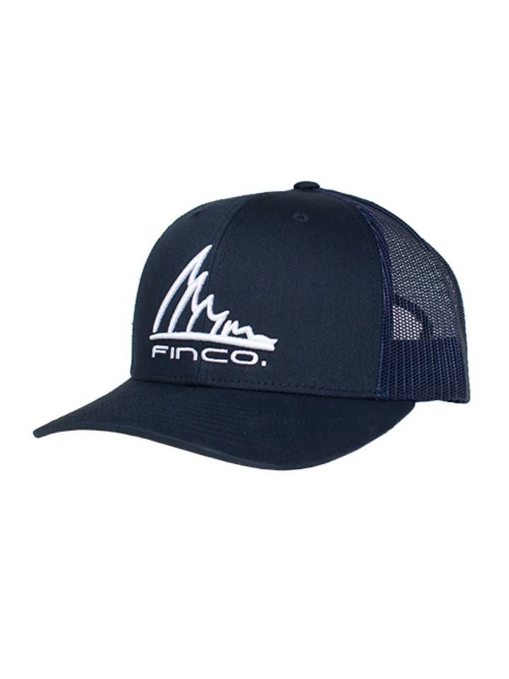 3D Trucker Hat in Navy for wholesale by Finco