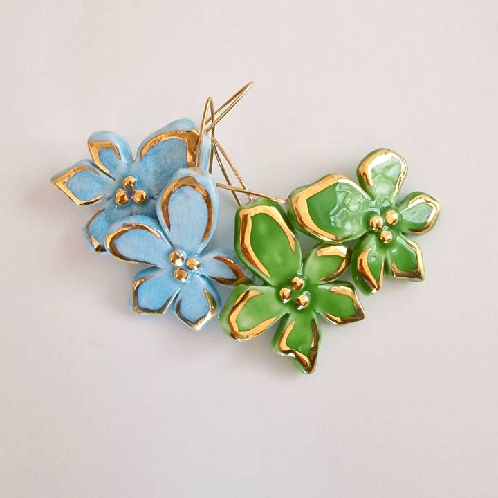 Orchid örhängen för wholesale av Anna Grazia Calonico