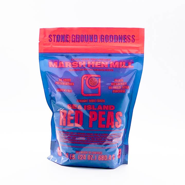 Marsh Hen Mill - Wholesale Beans - Sea Island Red Peas 12 Pack Case