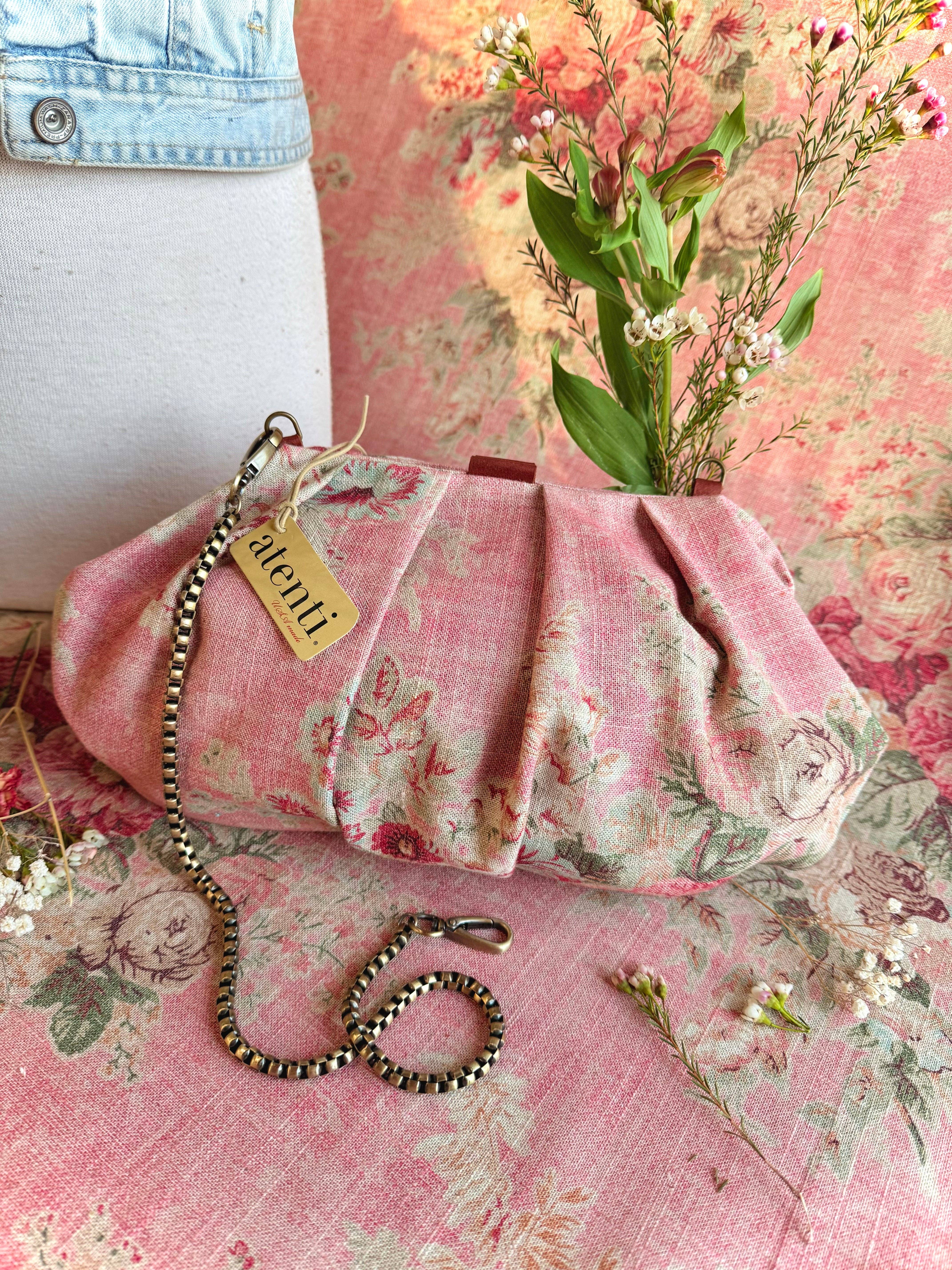 Atenti - Wholesale Clutch Bag - Women's - Rosewood Alana1