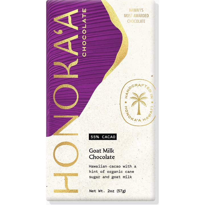 Goat Milk Chocolate for wholesale by Honokaa Chocolate