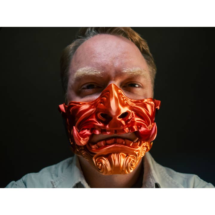 We Geek Together - Wholesale Costume - Unisex - Samurai Oni Mask
