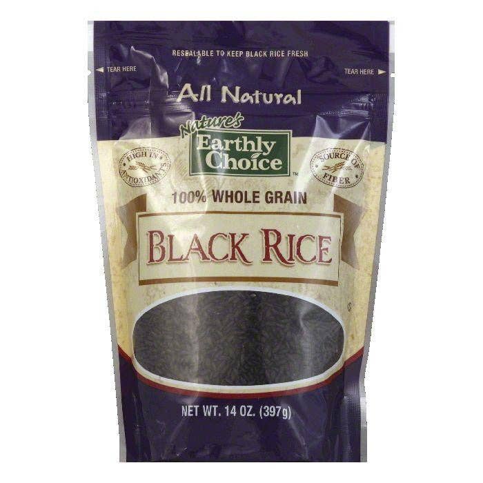 KeHE Distributors, LLC - Wholesale Rice - Natures Earthly Choice Black Rice, 14 OZ