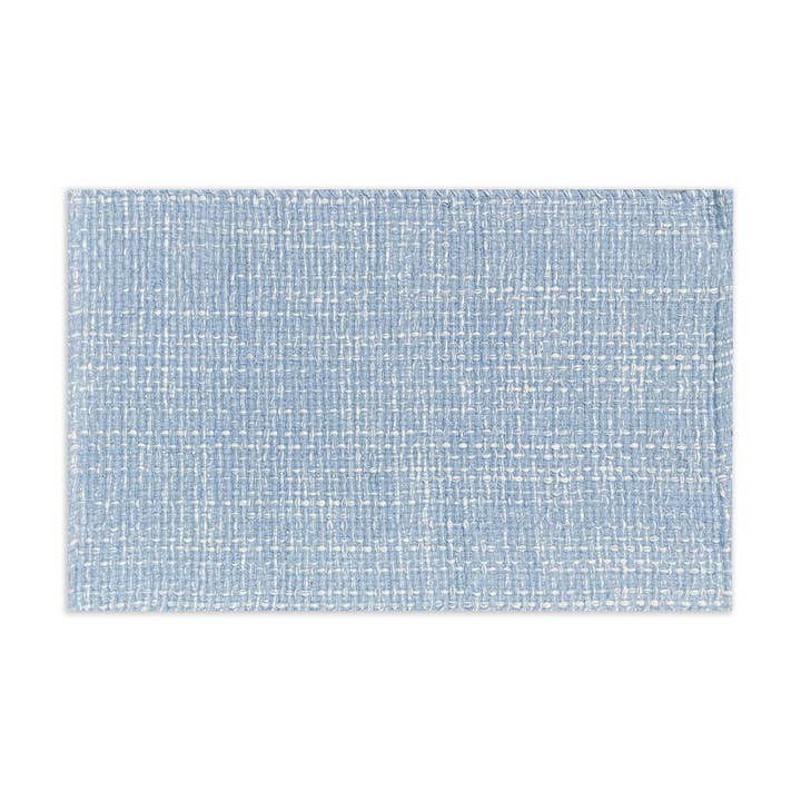 ALFOMBRA TIPO GOFRE, AZUL/BLANCA, 21 x 34 pulgadas. para venta al por mayor de chardin home