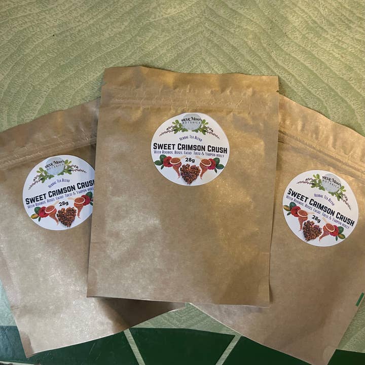 Zoete Crimson Crush Kruidentheemelange, 28g voor wholesale door Bear Moon Botanica