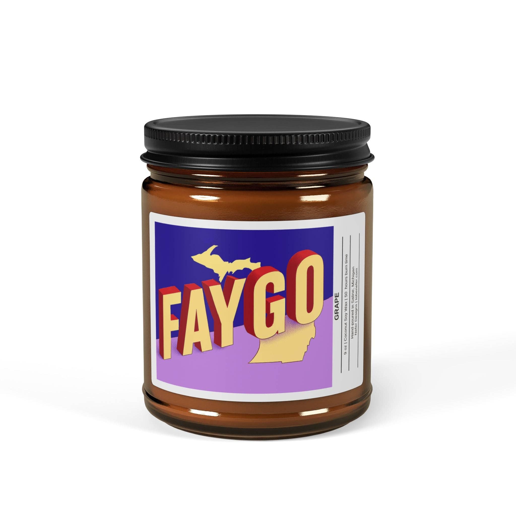 Nefer Designer Candles & Home Decor - Wholesale Jar/Filled Candle - Pop Culture in a Jar – Detroit Drafts: Faygo & Vernors Candle (Studio Shift)11