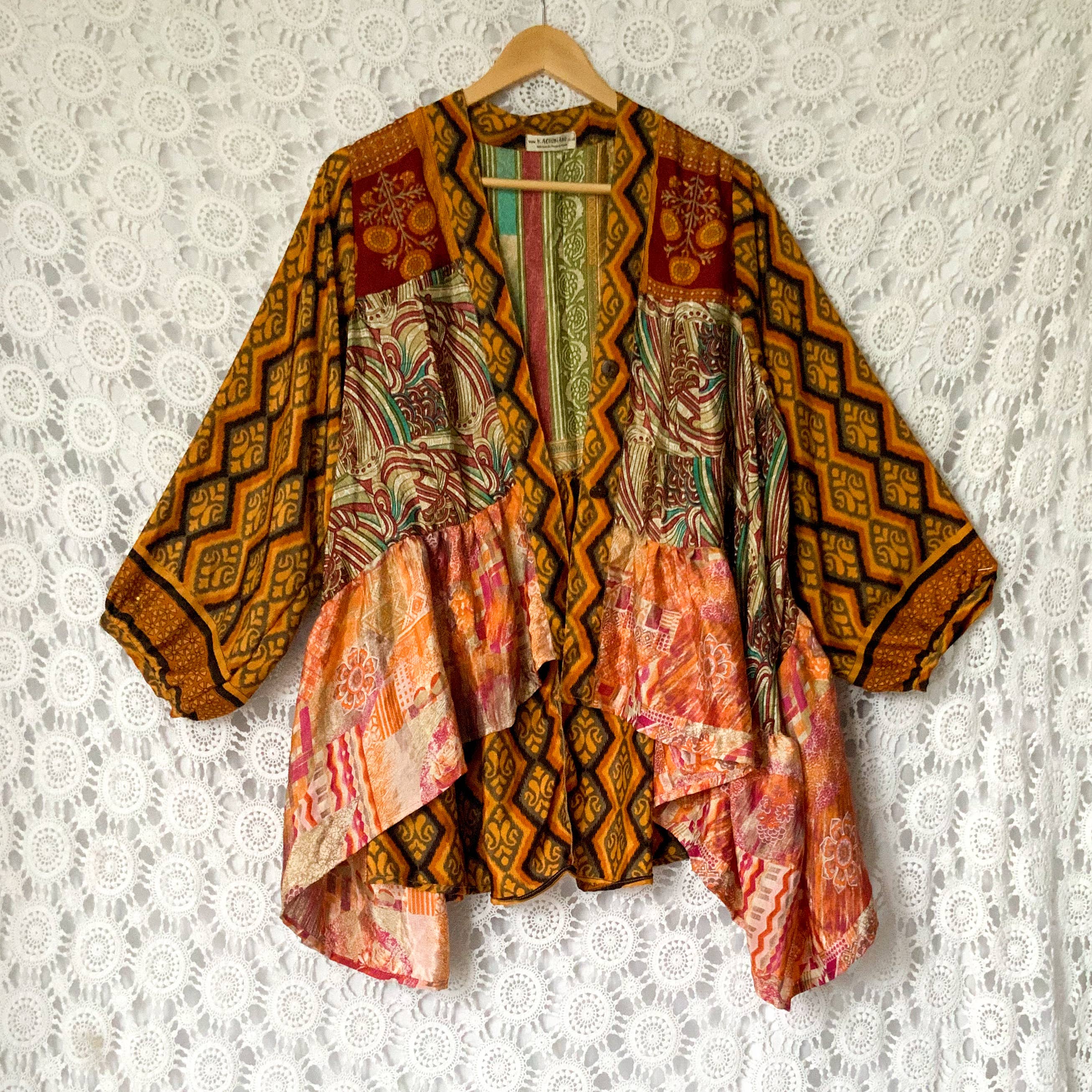 Kaohinani – wholesale Buttoned-down shirt – Women's – Sari Smock Shirt11