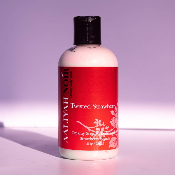 Cremige Erdbeer-Körperwäsche für den Großhandel von Aaliyah Noir Boutique