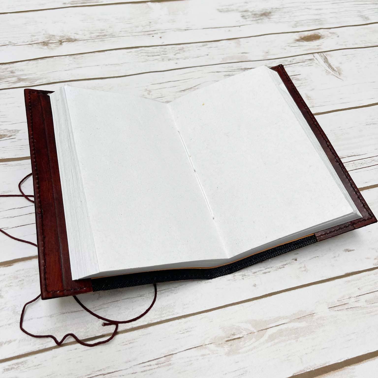 Brown Earth Element Refillable Stone Leather Journal for wholesale on Faire2