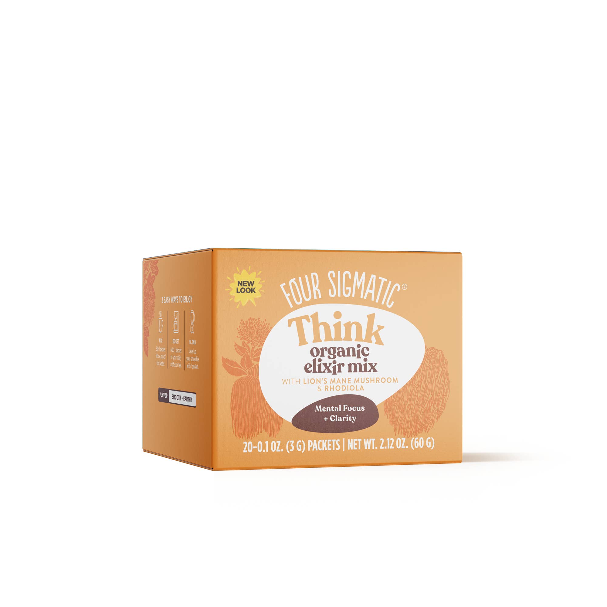 Four Sigmatic - Wholesale Powdered Health Drink - Mushroom Elixir Mix with Lion’s Mane