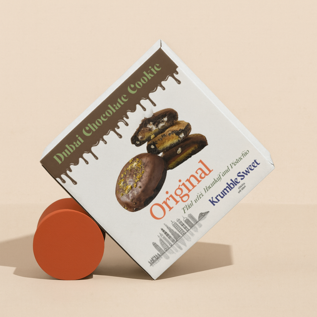 Krumble Sweet - Wholesale Biscuit - Dubai Chocolate Cookie - Original Flavor5