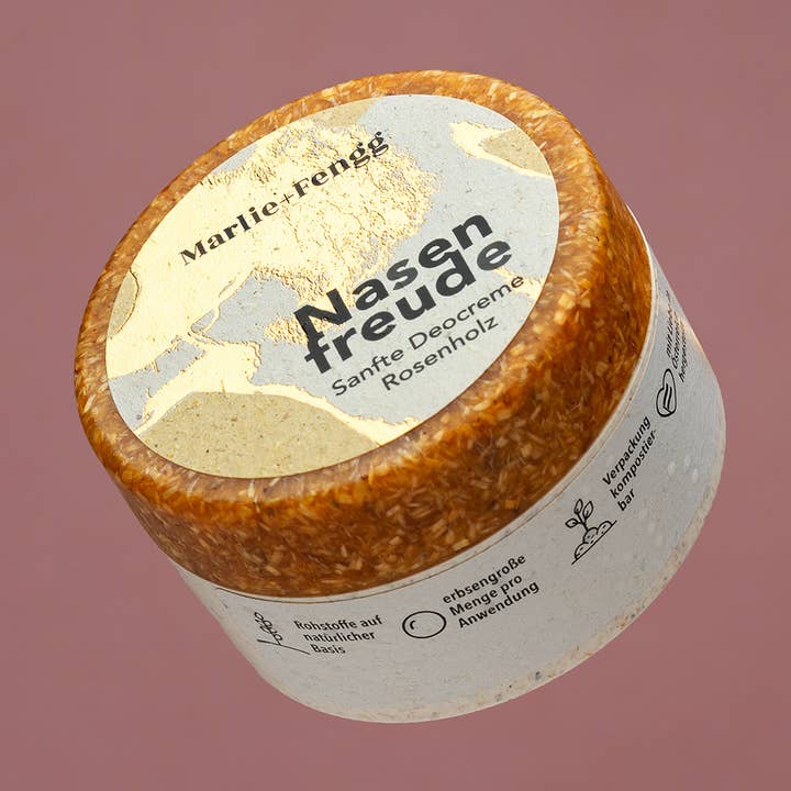 Nose joy deodorant cream — rosewood for wholesale by Marlie+Fengg