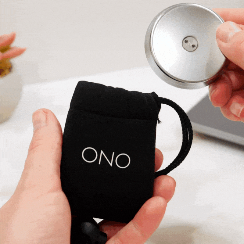 ONO - Wholesale Decorative Tabletop Object - ONO Slider Fidget Toy - Steel5