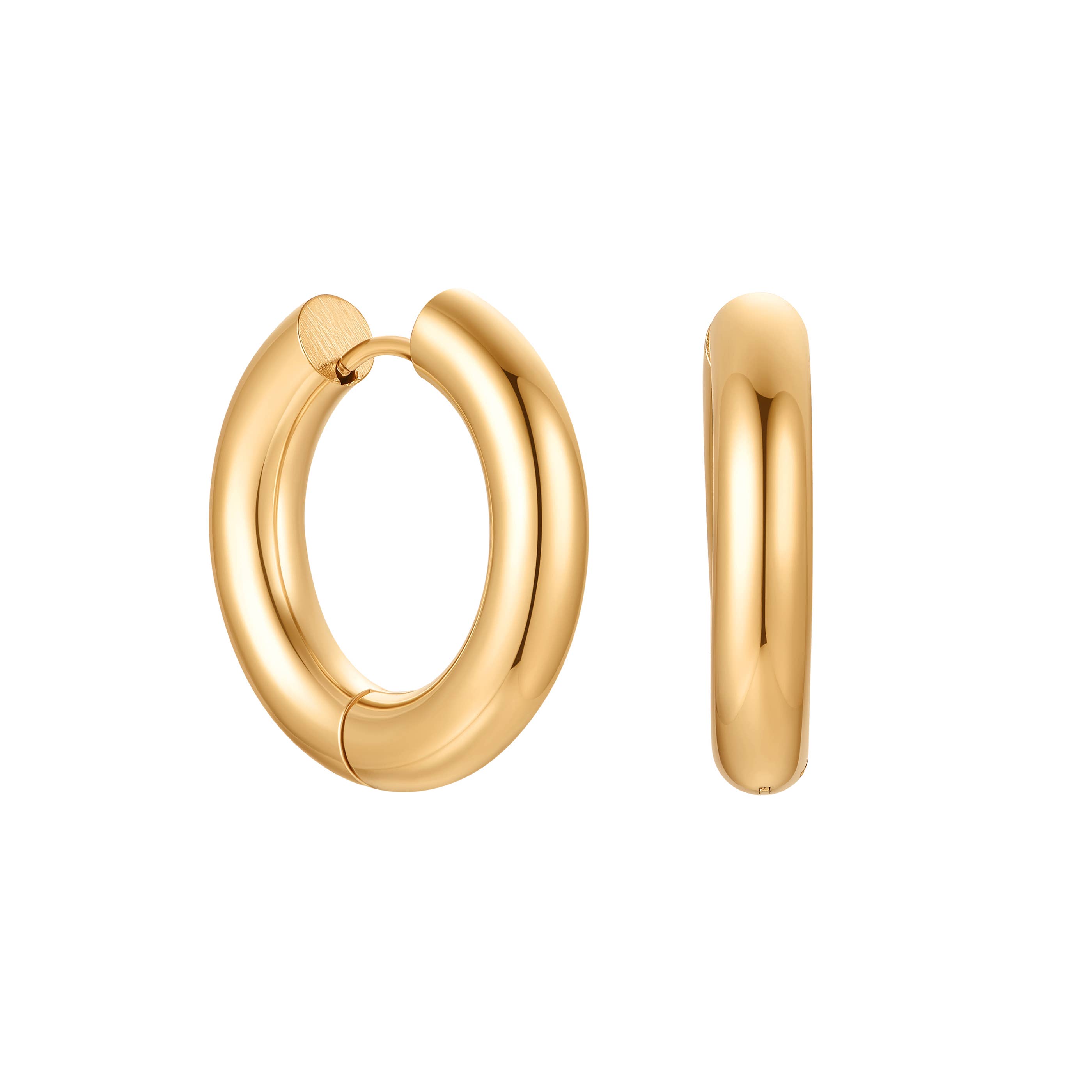 Hoft Studio - Wholesale Hoop Earrings - Lenny Hoops1