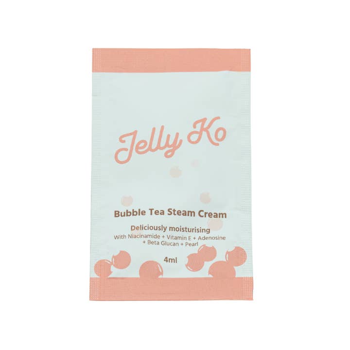 Jelly Ko – wholesale Facial moisturiser – Jelly Ko Bubble Tea Steam Cream Sample