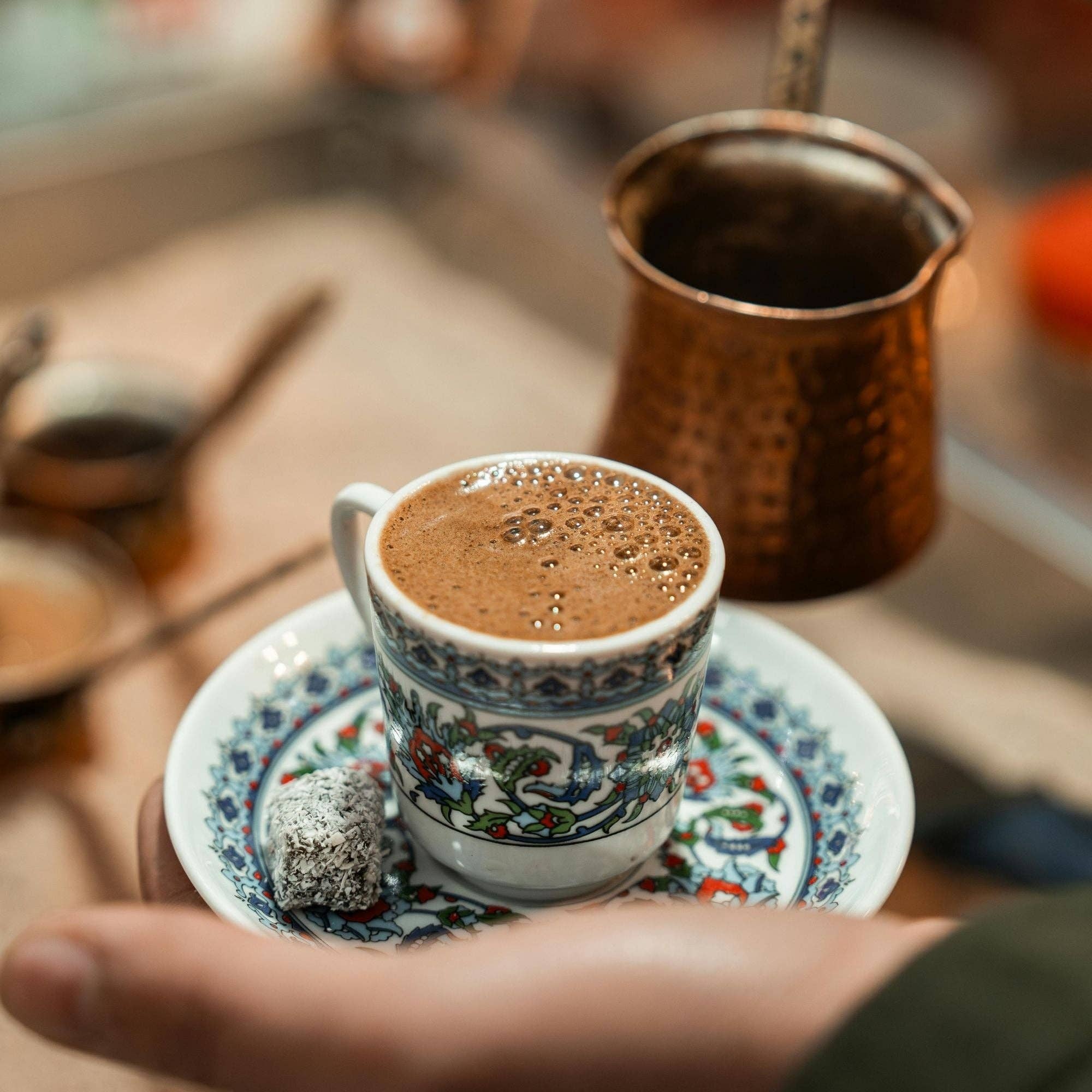 Biomatea - Wholesale Instant Coffee/Espresso - KAVVA Premium Classic Turkish Coffee – Traditionally roasted, no sugar, 100% Arabica, 100 g6