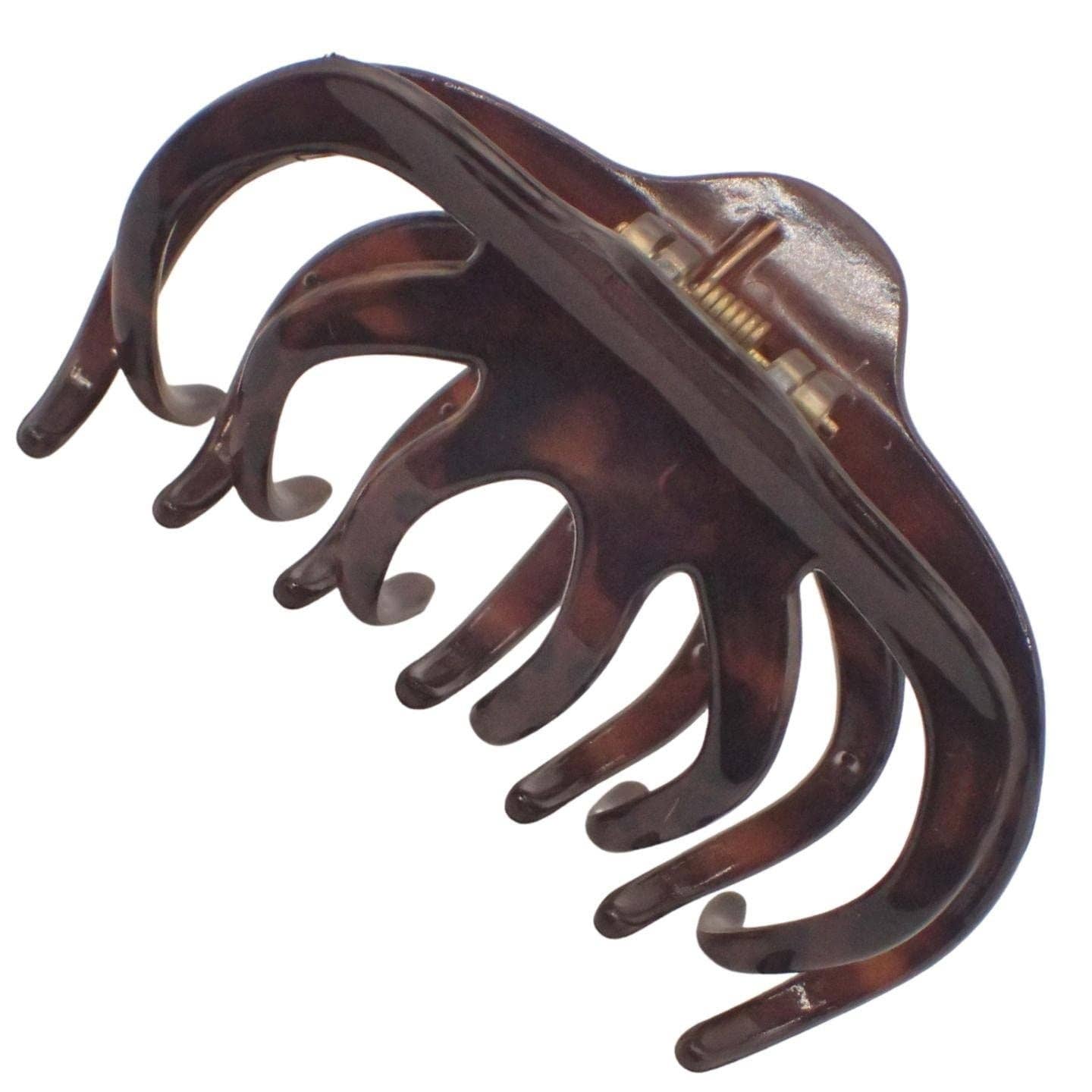 Topkids Accessories – wholesale Hair clip – Women’s – 9cm Black or Brown Tort Hair Claw Clip, Detailed Hair Claw for Women & Girls, Thick Hair Claw, Hair Clips Women Claw Clips, Medium Clamps & Claws for Thick Hair12