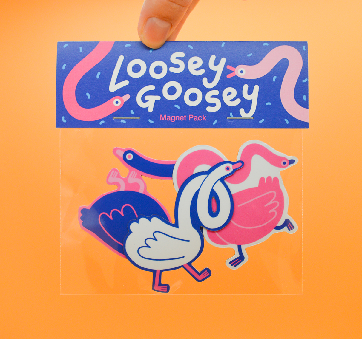Lauren Morsley – wholesale Magnet – Loosey Goosey Magnet Pack0