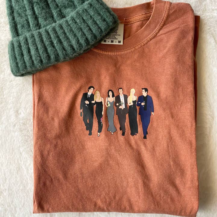 Friends Cast Tee for wholesale by Letters and Lucy