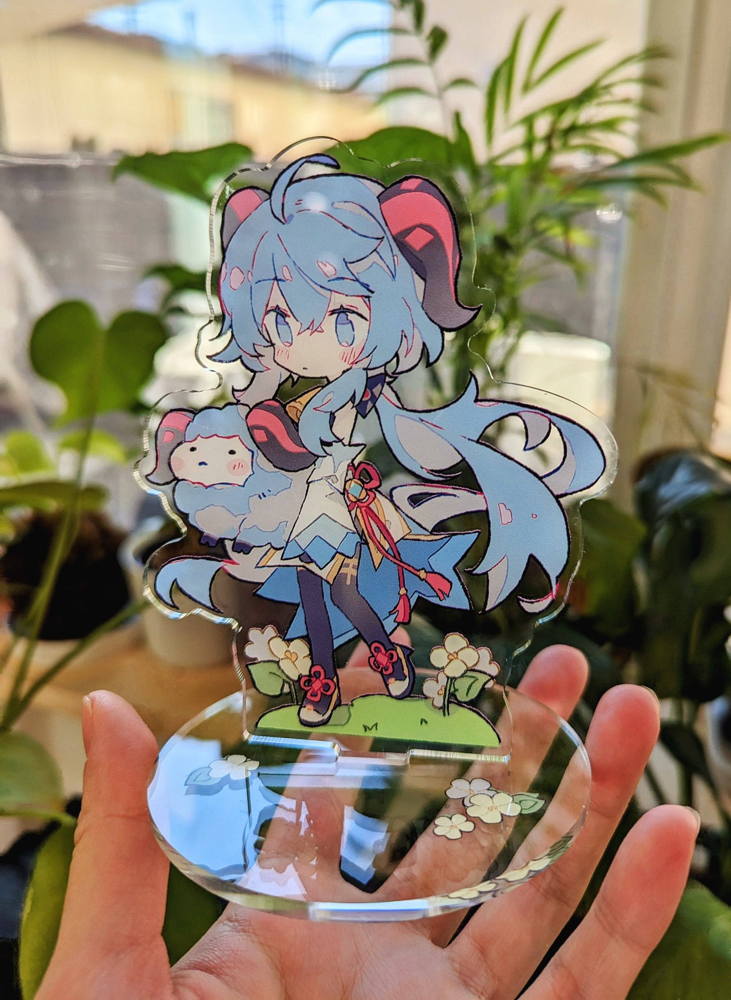 HideawayMelon - Wholesale Decorative Figurine - Ganyu (Genshin Impact) Acrylic Standee1