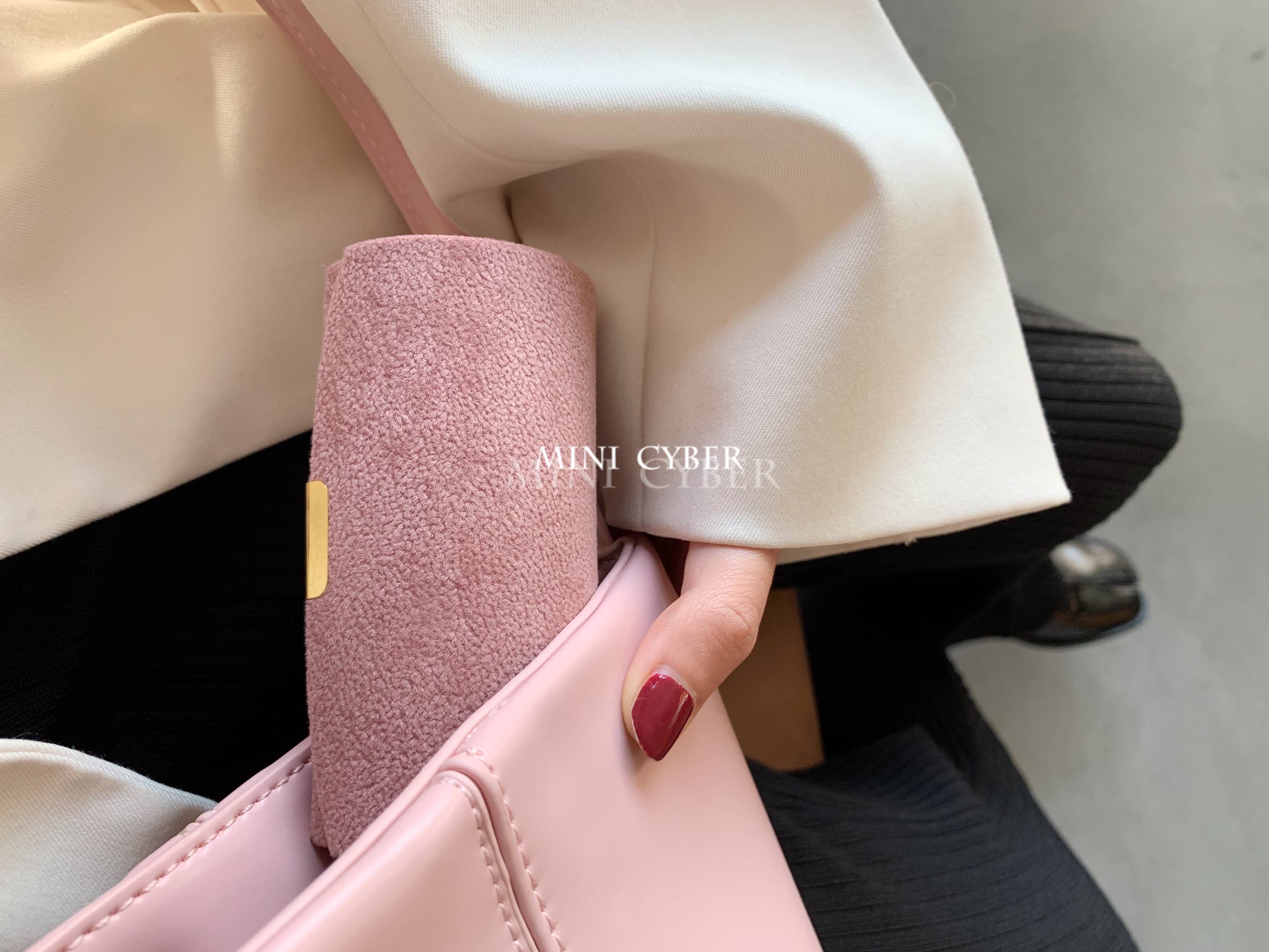 MINICYBER STUDIO - Wholesale Jewelry Box/Organizer - Pink Velvet Travel Case5