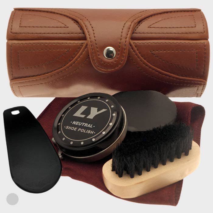 Kit de calçados marrom com 5 peças em formato de barril por atacado de Sophos