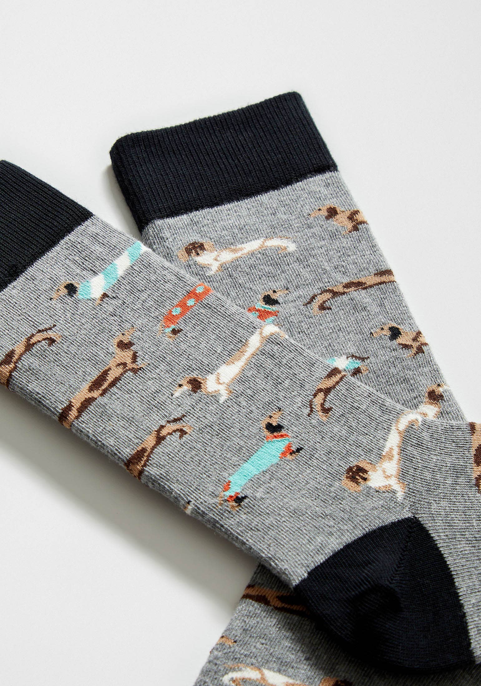 Flock BePets Grey - 100% Organic Cotton Socks for wholesale on Faire1