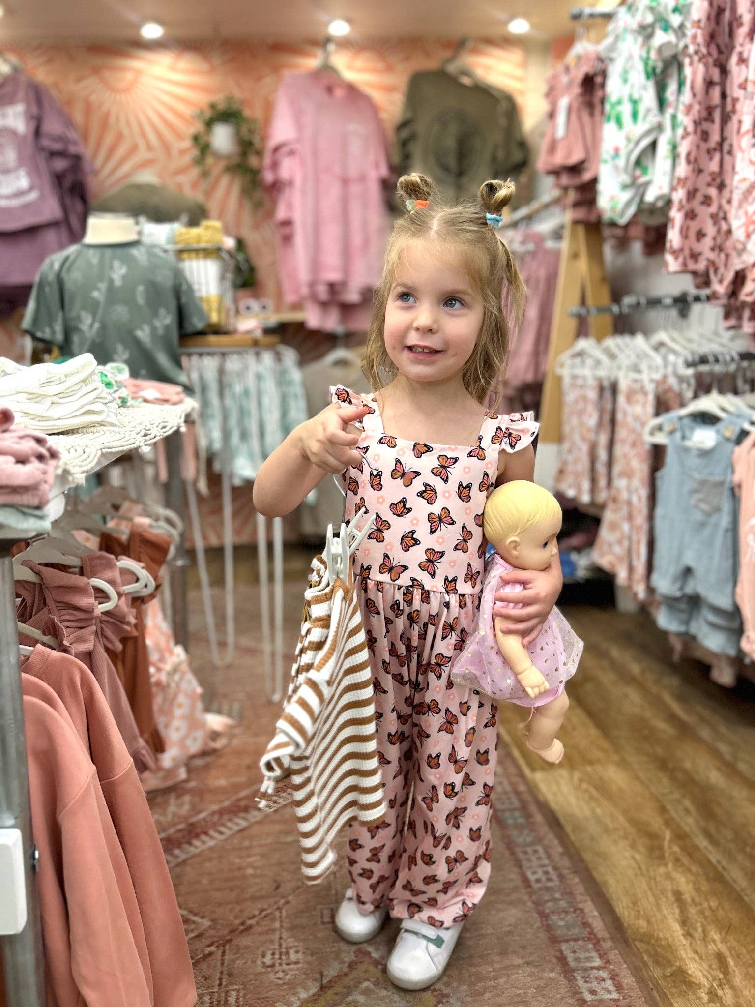 Celebrate Your Tribe - Wholesale Jumpsuit - Kids - Butterfly Garden Jumpsuit8