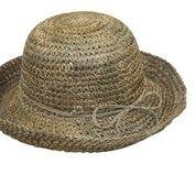 3" Brim Seagrass Roller 2111 Hat Spring for wholesale by Jeanne Simmons Accessories