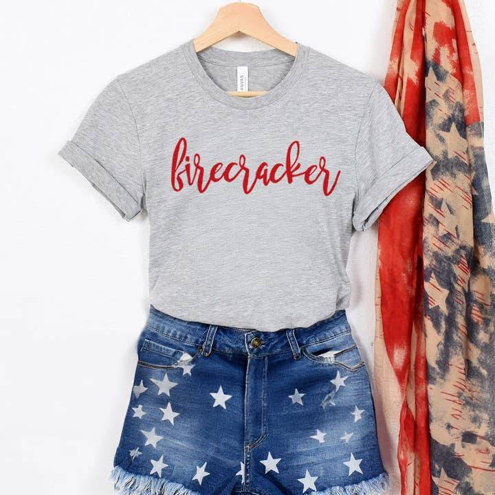 House Of Rodan - Wholesale T-Shirt (Graphic) - Women's - 4th of July - Firecracker - T-Shirt1