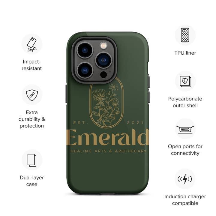 Practicality Skin & Body care - Wholesale Phone Case - Unisex - Emerald Tough iPhone case26