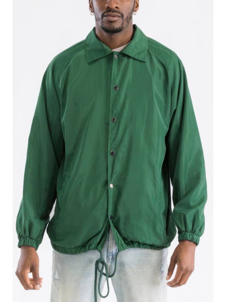 CC Wholesale Clothing - Wholesale Windbreaker - Men's - Men's Casual Windbreaker Coaches Jacket4