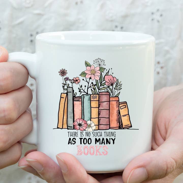 Caneca de cerâmica 11oz - livros por atacado de Sun Lovin Accessories