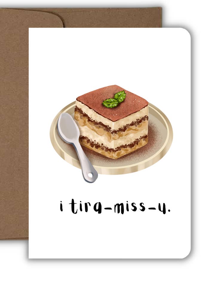 Tarjeta de felicitación - Miss You - I Tira-Miss-U para venta al por mayor de Fyg & Company, LLC