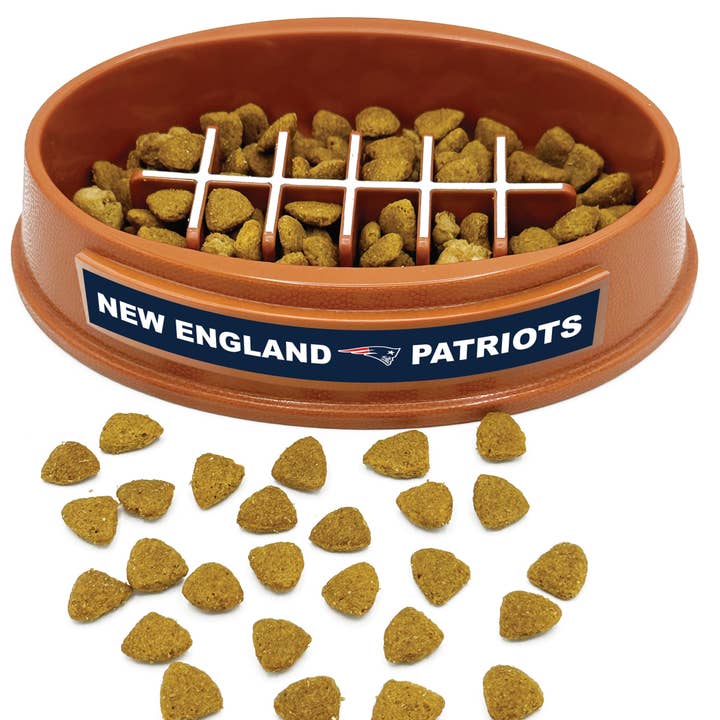 TIGELA DE ALIMENTAÇÃO LENTA DOS NEW ENGLAND PATRIOTS por atacado de Pets First