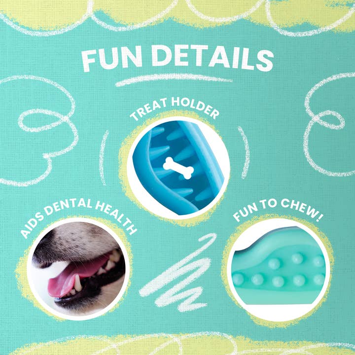 SnugArooz - Wholesale Pet plush toy – Dog - Go Stuff Yourself (Triangle)3