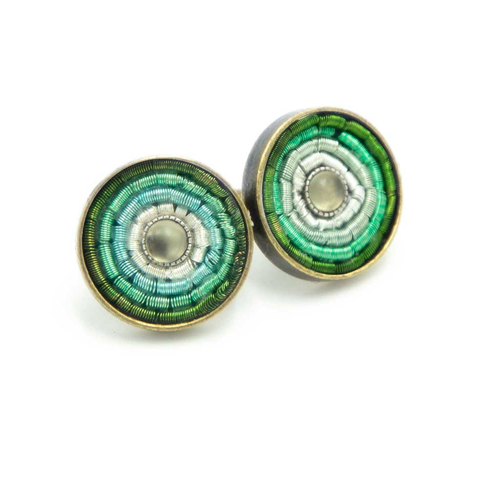 Sergio Engel jewellery – Brincos de pino por atacado – Brincos coloridos antigos Índia 0423