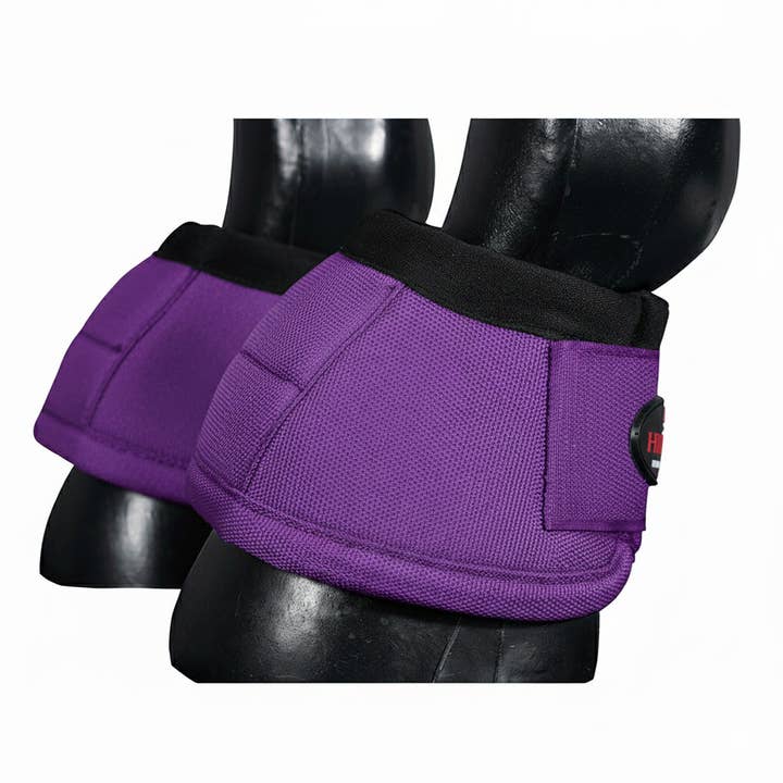 Small Hilason Horse No Turn Training Protective Shock Absorbing Bell Boots for wholesale by HILASON