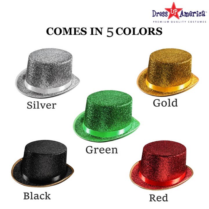 Dress Up America - Wholesale Costume – Unisex - Black Top Hat2
