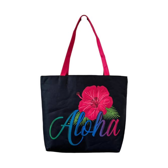 Aloha Designs - Wholesale Tote Bag - Women's - Aloha Beach Bag Tote Shoulder Diaper Gym Hawaii Travel Bag0