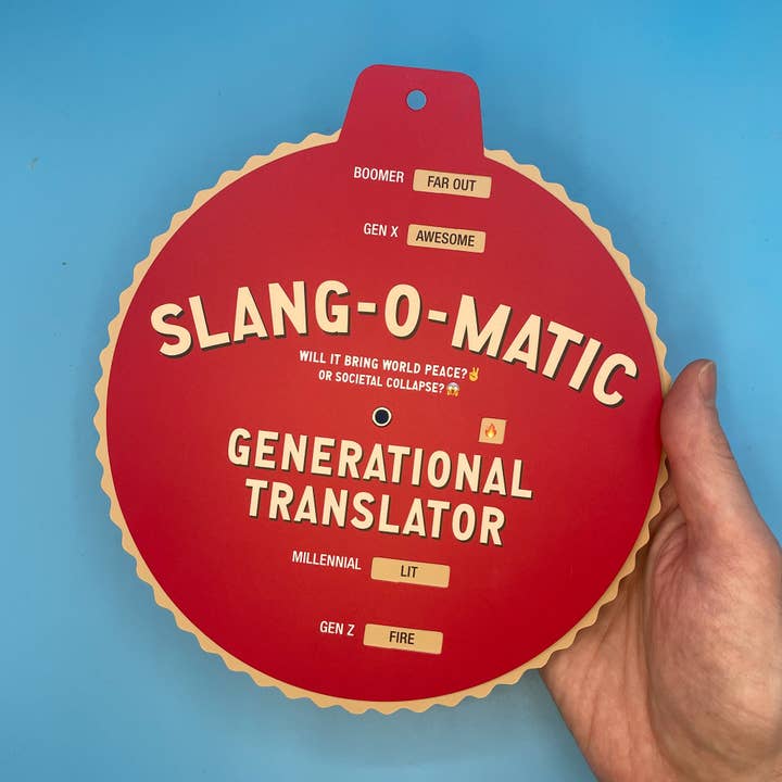 Dissent Pins - Wholesale Gag Gift/Novelty Gift - Slang-o-Matic Generational Translator