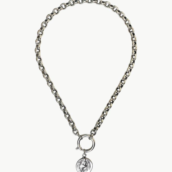 HELLES - Wholesale Pendant/Charm Necklace - MEDAL NECKLACE