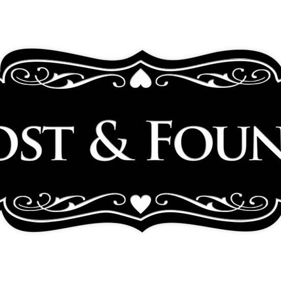 Signs ByLITA Designer Lost & Found Sign for wholesale by All Quality